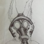 2016, Pen and Ink, Creature