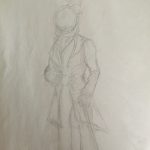 2017, Pencil, Gentleman Sketch