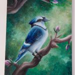 2018, Acrylic, Josephine Series - Blue Jay