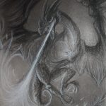 2018, Charcoal, Dragon of Fire