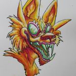 2018, Watercolor, Hey Dude!