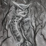 2018, Charcoal, Night Owl