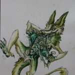 2018, Ink, Sergal Insanity
