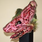 2018, Crafts and Costuming, Zombie Sergal - left side