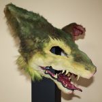 2018, Crafts and Costuming, Zombie Sergal - right side