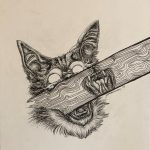 2019, Pen, Distortion