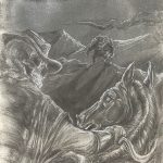 2020, Charcoal, The Encounter