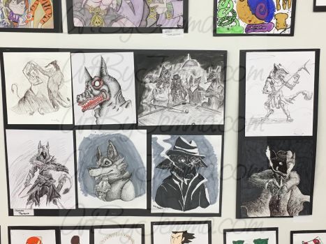 2017, Various Media, School Art Show