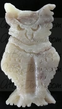 2017, Owl, Soap Carving