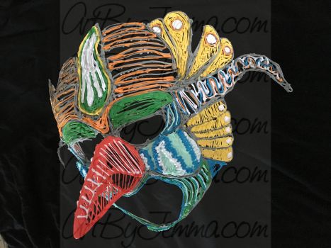 2017, 3D Printing, Tribal Mask