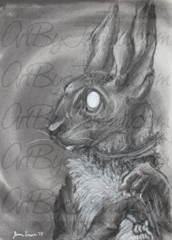 2018, Charcoal, Trapped